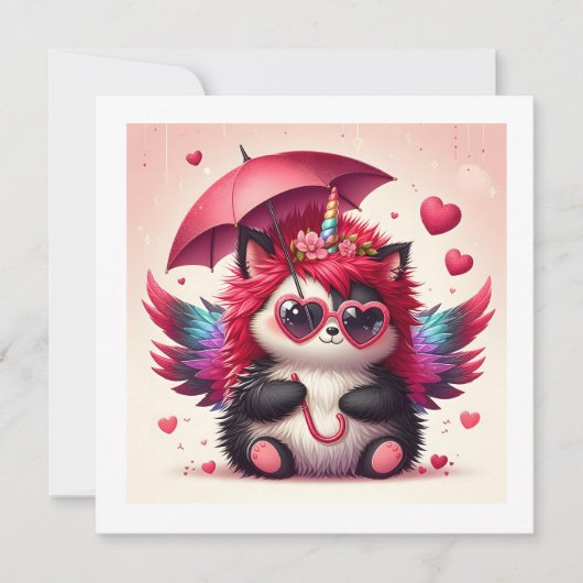 Invitation Cute Kitty (Devant)