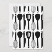 Invitation Cute Lesbian Rainbow Potluck Fête des mariées (Dos)