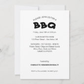 Invitation Cute Let's Ketchup BBQ Party (Dos)