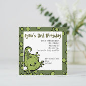 Invitation Cute Lil' Lizard (Debout devant)