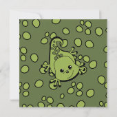 Invitation Cute Lil' Lizard (Dos)