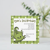 Invitation Cute Lil' Lizard (Debout devant)