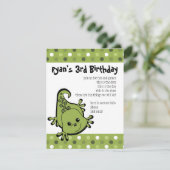 Invitation Cute Lil' Lizard (Debout devant)