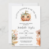 Invitation Cute Little Citrouille Automne Automne Automne Aut (Devant)