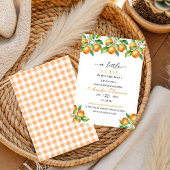 Invitation Cute Little Cutie arrive Bébé Shower
