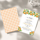 Invitation Cute Little Cutie arrive Bébé Shower