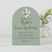 Invitation Cute Little Koala Ours animal australien Anniversa (Debout devant)