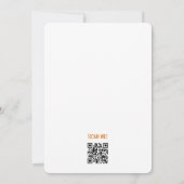 Invitation Cute Modern Dino Dinosaur fête d'anniversaire pour (Dos)