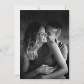 Invitation Cute Nous sommes engagés Photo Engagement Party (Dos)