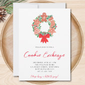 Invitation Cute pain d'épices Cookie Exchange Fête