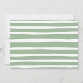 Invitation Cute Panda Neutral 2ème anniversaire de fête Invit (Dos)