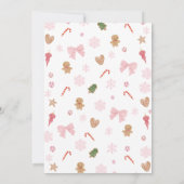 Invitation Cute Pink Plum Fairy Nutcracker Anniversaire (Dos)