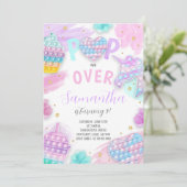 Invitation Cute Pop It Fidget (Debout devant)