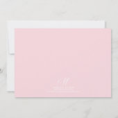 Invitation Cute Rose Hearts Stars Dance Considérant Photo Inv (Dos)