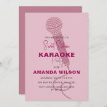 Invitation Cute Rose Sweet 16 Anniversaire Karaoke Party<br><div class="desc">Cute Rose Sweet 16 Anniversaire Karaoke Party Invitation</div>