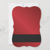 Invitation CUTE Secret Père Noël échange de cadeaux (Dos)