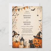 Invitation Cute Spooky Autumn  (Devant)