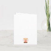 Invitation Cute Teddy Bear Holding Heart – Valentine Love Ill (Dos)