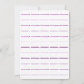 Invitation Cute Unicorn rose Twins Baby shower filles (Dos)