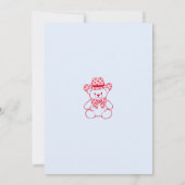 Invitation Cute We Can Bearly Wait Teddy Bear Baby Shower (Dos)