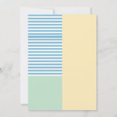 Invitation Cute Whimsical Baby shower de Chouette Rose (Dos)