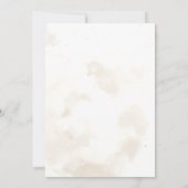 Invitation Cute Woodland Animaux 3e fête d'anniversaire (Dos)