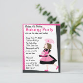 Invitation Cutie de cuisson (Debout devant)