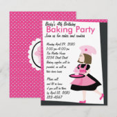 Invitation Cutie de cuisson (Devant / Derrière)