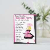 Invitation Cutie de cuisson (Debout devant)