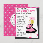 Invitation Cutie de cuisson (Devant / Derrière)