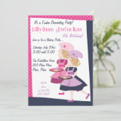Invitation Cutie de cuisson (Debout devant)