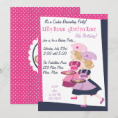 Invitation Cutie de cuisson (Devant / Derrière)