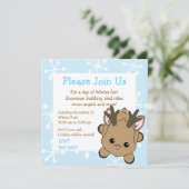 Invitation Cutie Deer (Debout devant)