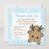 Invitation Cutie Deer (Devant)