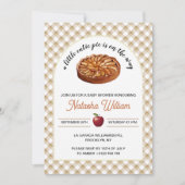 Invitation Cutie Pie Apple Pie Thanksgiving Baby shower (Devant)
