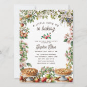 Invitation Cutie Pie | Fall Autumn Baby Shower (Devant)