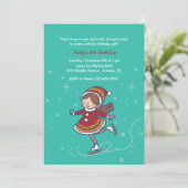 Invitation Cutie sur l'invitation sur glace (Debout devant)