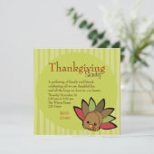 Invitation Cutie Turquie (Debout devant)