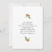 Invitation Cuties Oranges Baby shower (Dos)