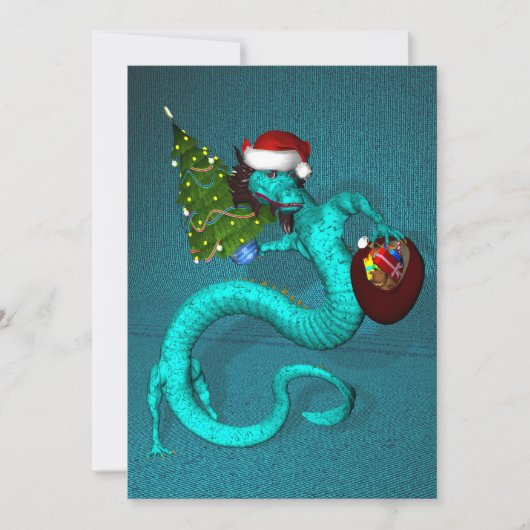 Invitation Cyan Dragon (Devant)