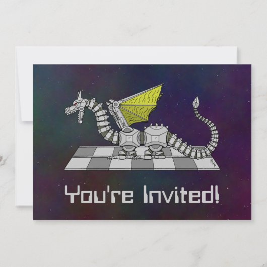 Invitation Cyberdragon (Devant)