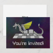 Invitation Cyberdragon (Devant / Derrière)