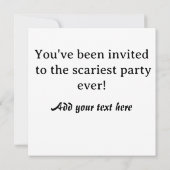 INVITATION CYBERPUNK HALLOWEEN CITROUILLE (Dos)