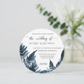 Invitation Cycle de Mariage d'aquarelle de la Ferme d'azur (Debout devant)