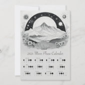 Invitation Cycle lunaire de la lune 2024 Hémisphère Sud (Devant)