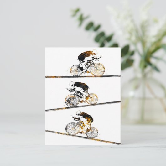 Invitation Cyclisme (Debout devant)