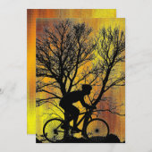 Invitation cycliste (Devant / Derrière)