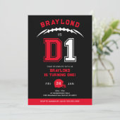 Invitation D1 Football américain premier anniversaire (Debout devant)