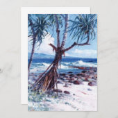 Invitation D. Howard Hitchcock - Lauhala (Devant / Derrière)