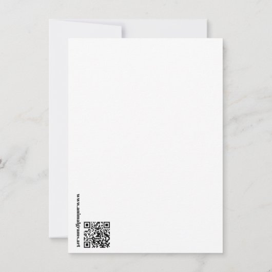 Invitation D impression (Dos)